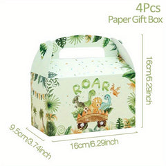 Dinosaur Candy Boxes Cookie Gift Boxes Dinosaur Birthday Party Decor