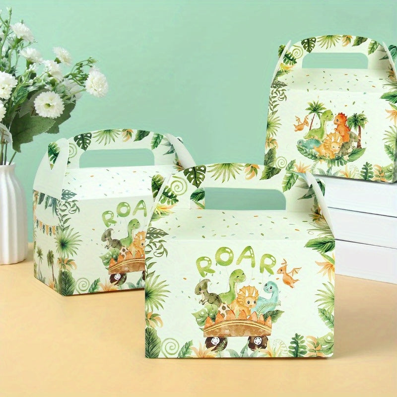 Dinosaur Candy Boxes Cookie Gift Boxes Dinosaur Birthday Party Decor
