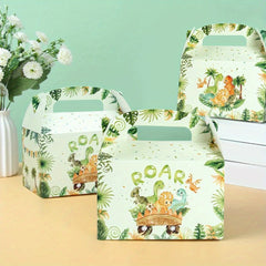 Dinosaur Candy Boxes Cookie Gift Boxes Dinosaur Birthday Party Decor