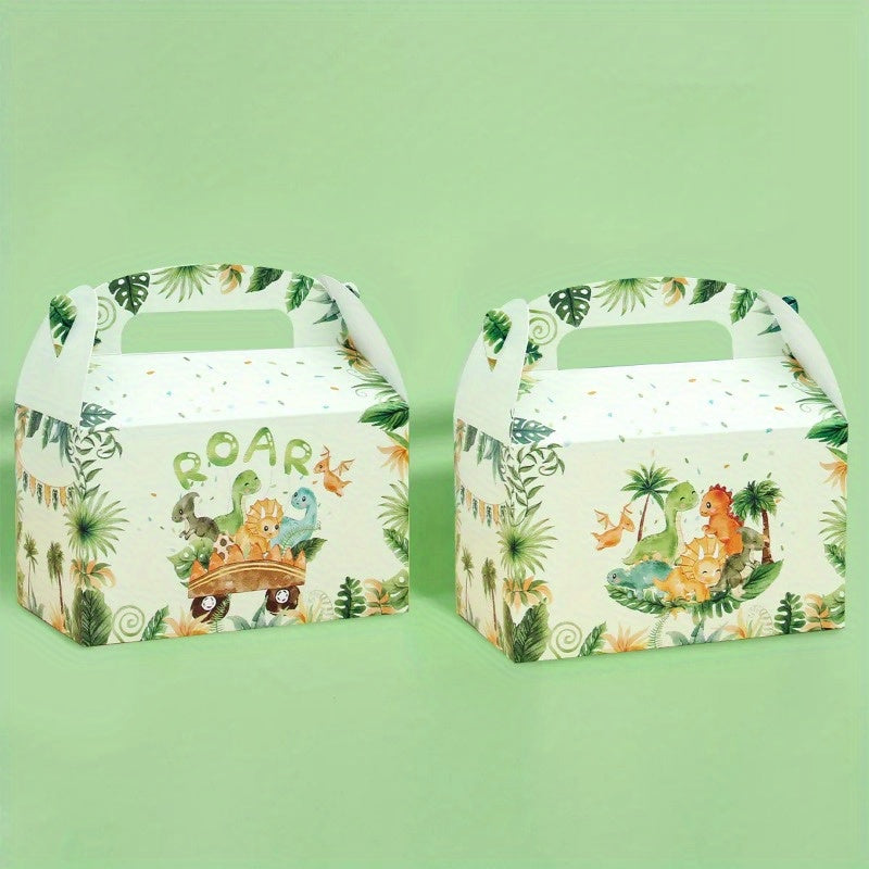 Dinosaur Candy Boxes Cookie Gift Boxes Dinosaur Birthday Party Decor