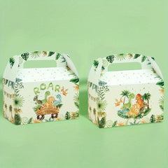 Dinosaur Candy Boxes Cookie Gift Boxes Dinosaur Birthday Party Decor