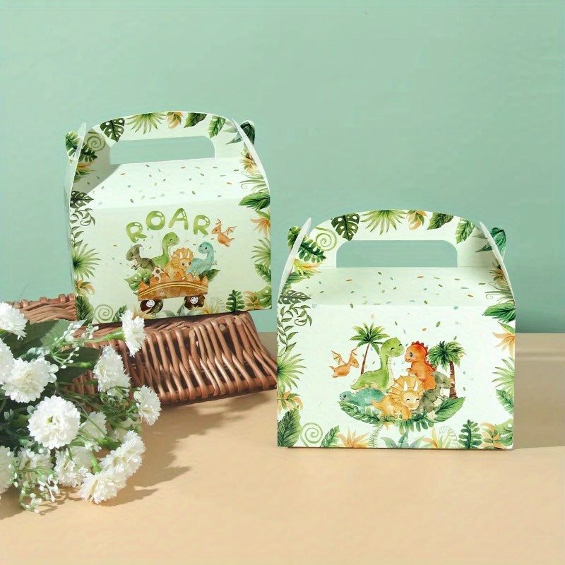 Dinosaur Candy Boxes Cookie Gift Boxes Dinosaur Birthday Party Decor