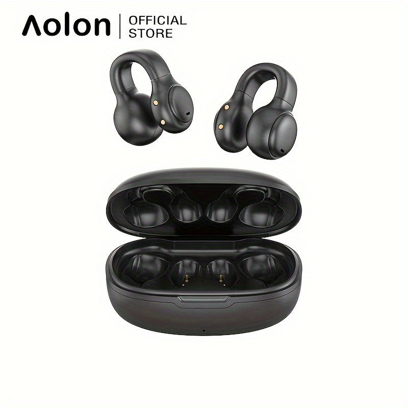 Wireless Clip on Headset Comfortable Portable Work Driving Cycling