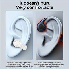 Wireless Clip on Headset Comfortable Portable Work Driving Cycling