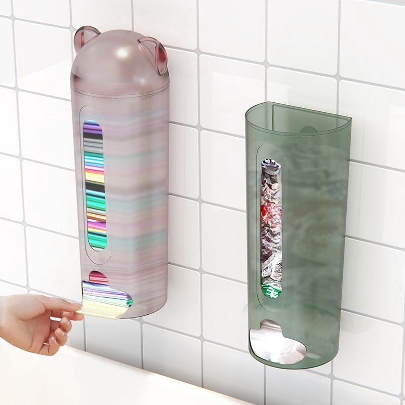 Garbage Bag Storage Box Wall mounted Underwear Socks Storage Rack