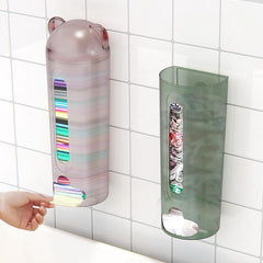 Garbage Bag Storage Box Wall mounted Underwear Socks Storage Rack
