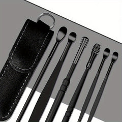 6pcs Stainless Steel Ear Cleaner Ear Wax Removal Tool Set