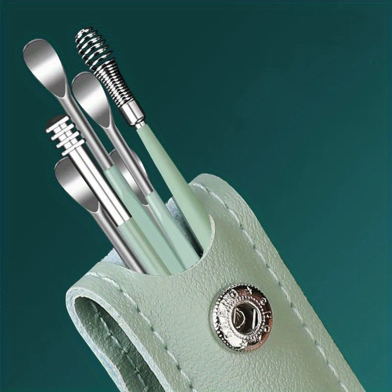 6pcs Stainless Steel Ear Cleaner Ear Wax Removal Tool Set