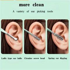 6pcs Stainless Steel Ear Cleaner Ear Wax Removal Tool Set