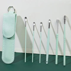 6pcs Stainless Steel Ear Cleaner Ear Wax Removal Tool Set