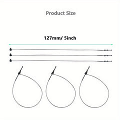 1000pcs Clear Snap Lock Pin Security Loop 17 12 7 Plastic Fastener Hang Tag