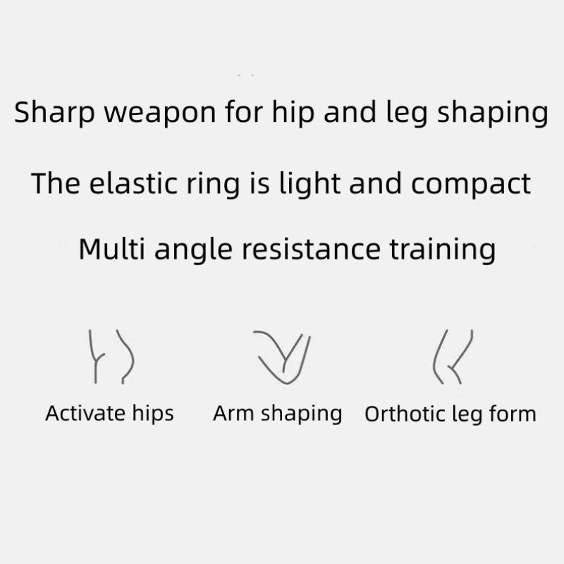 5pcs Yoga Resistance Bands Hip Strengthening Pilates Equipment