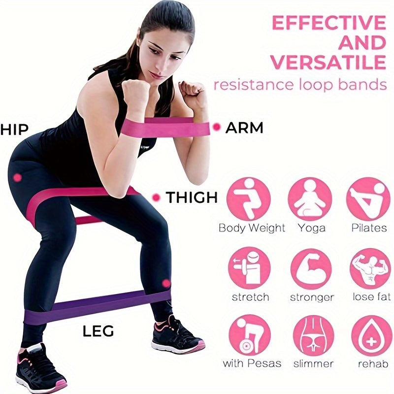 Resistance Bands for Fitness Stretching Pilates Training
