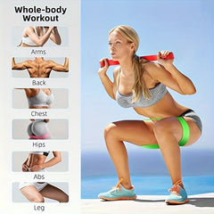 Resistance Bands for Fitness Stretching Pilates Training