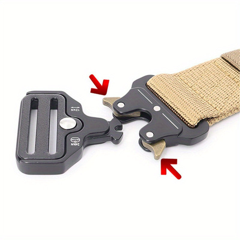 Men's Outdoor Nylon Belt Quick Release Buckle