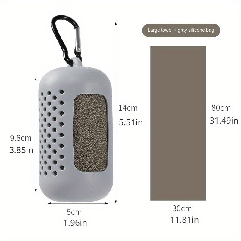 Outdoor Sports Cold Feeling Towel Portable Camping Towel