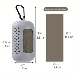 Outdoor Sports Cold Feeling Towel Portable Camping Towel