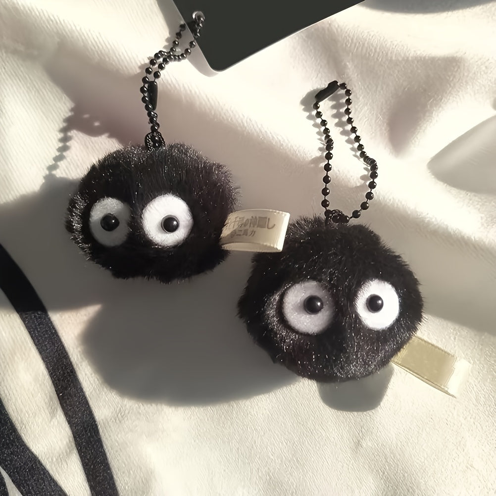Cartoon Plush Doll Keychain Bag Backpack Purse Charm Keyring Ornament