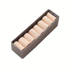 Drawer Storage Box With Handles Leggings Folding Basket For Clothes Blankets Toy