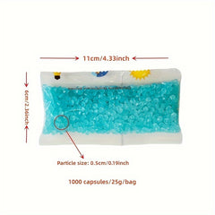 1000pcs Fluorescent Small Stone Vase Hourglass Luminous Sand Blocks