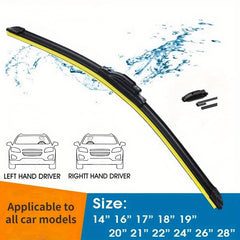 Universal Frameless Car Wiper Blade Silica Gel Windshield Wiper