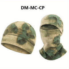 2pcs Winter Fleece Hats Windproof Helmet Liner for Men and Women