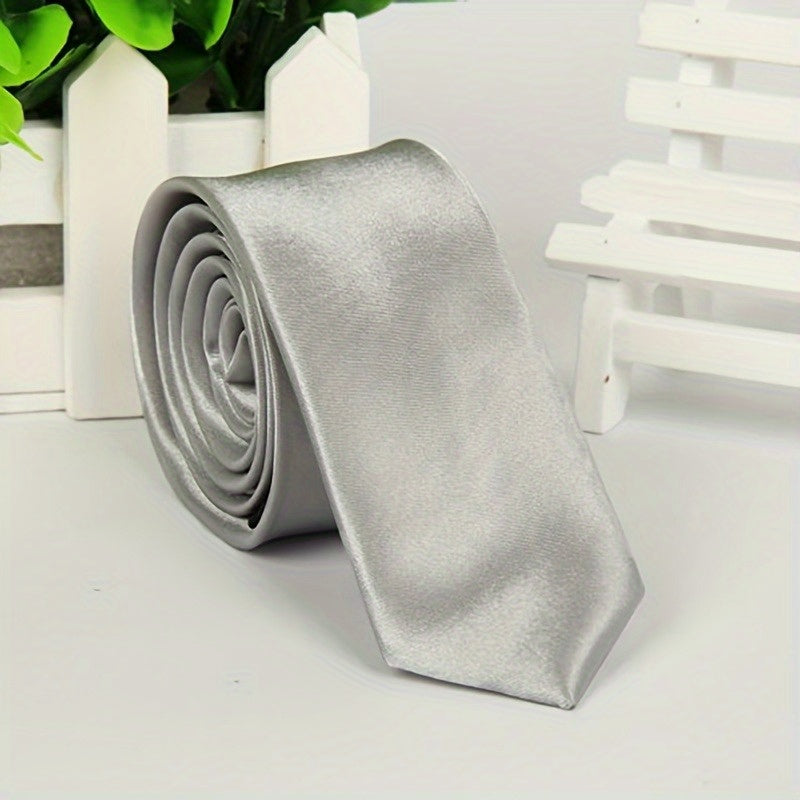 Men's Solid Tie for Wedding Party Business