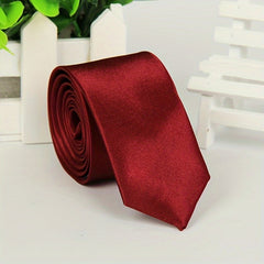 Men's Solid Tie for Wedding Party Business