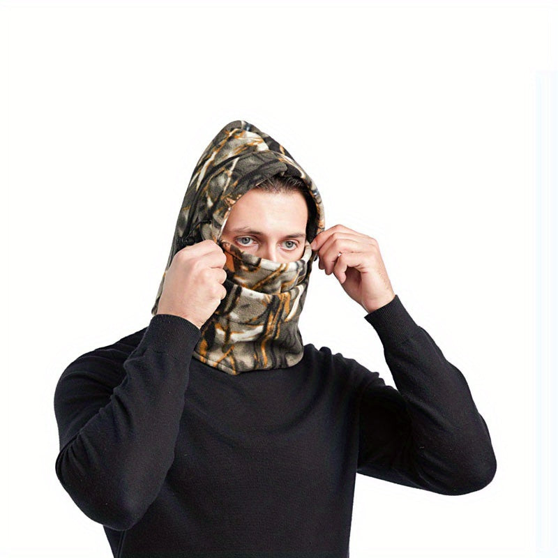 Winter Face Mask Balaclava Polar Fleece Windproof Thermal Hat