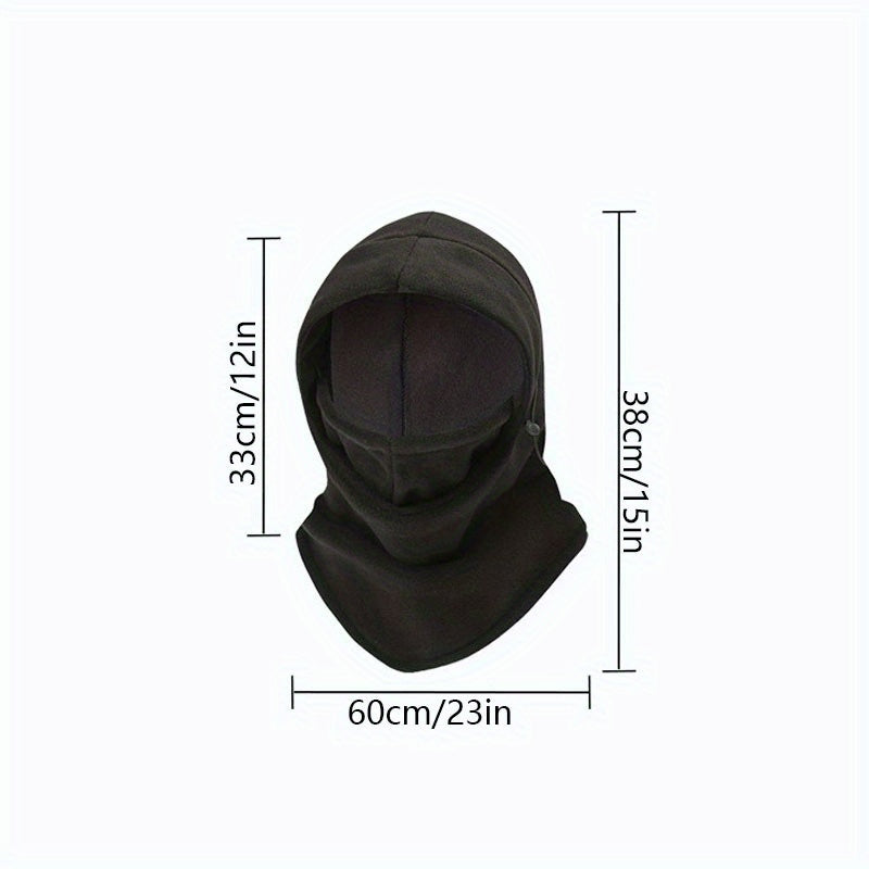 Winter Face Mask Balaclava Polar Fleece Windproof Thermal Hat