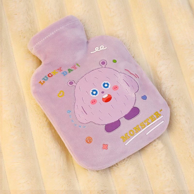 Cartoon Hand Warmer Portable Warm Water Bag 500ml Winter Essential
