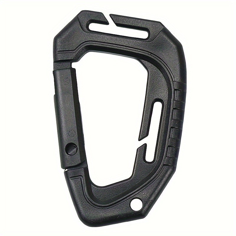 Durable D Shaped Carabiner Keyring for Backpacking