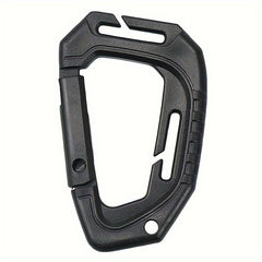Durable D Shaped Carabiner Keyring for Backpacking