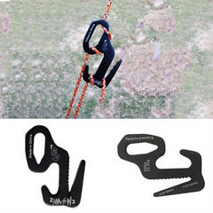 1pc Aluminum Tent Hook & Buckle Ideal for Camping