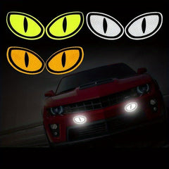 2pcs High Visibility Reflective Safety Tape For Cars Trucks Motorcycles