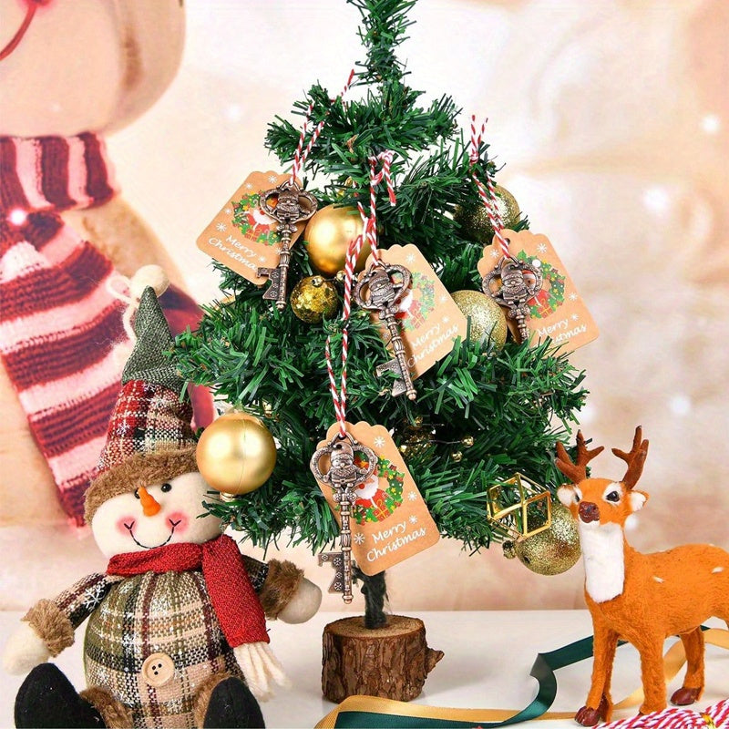 Christmas Santa Claus Key Bottle Openers 10pcs