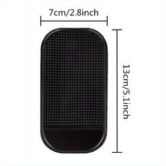 2pcs Car Anti Slip Pad Silicone Mobile Phone Sunglasses Non Slip Mat Dashboard