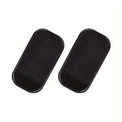 2pcs Car Anti Slip Pad Silicone Mobile Phone Sunglasses Non Slip Mat Dashboard