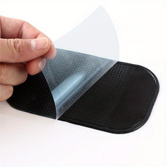 2pcs Car Anti Slip Pad Silicone Mobile Phone Sunglasses Non Slip Mat Dashboard