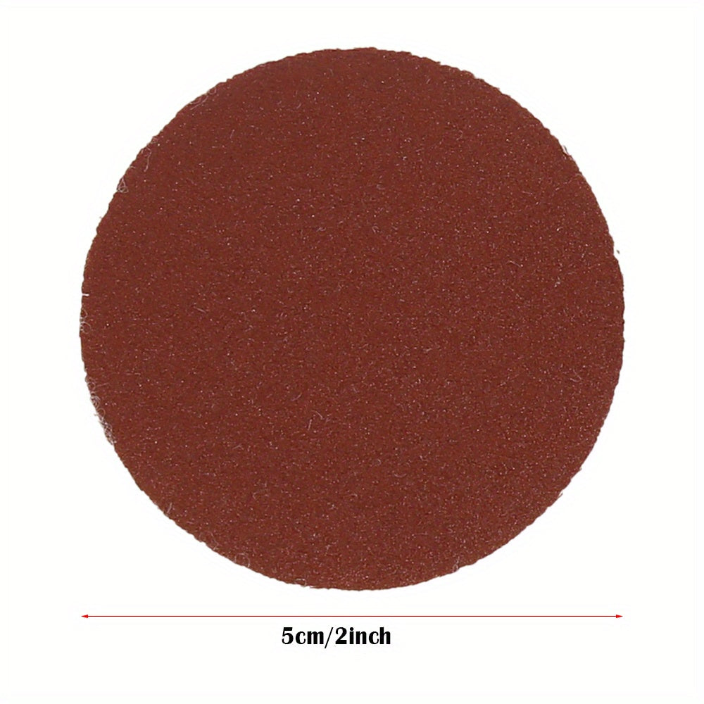 300pcs Sanding Discs 5.08cm Alumina Sanding Pads 80-3000 Grits Sandpaper