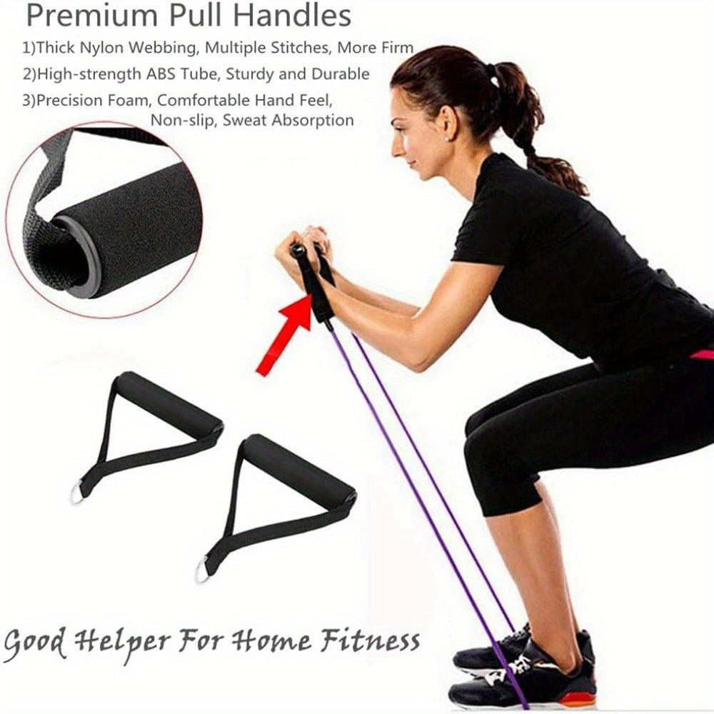 Non-slip Exercise Pull Handles for Resistance Bands