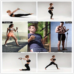 Non-slip Exercise Pull Handles for Resistance Bands