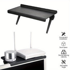 Adjustable & Foldable Top Shelf for TV & Monitor