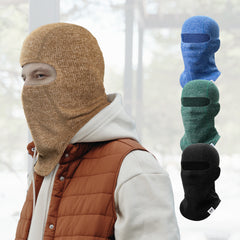 Windproof Knitted Balaclava Face Mask - Soft & Breathable Ski Mask