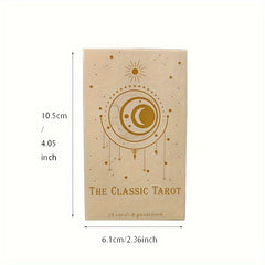 78pcs Classic Tarot Cards With Starter Game Guide