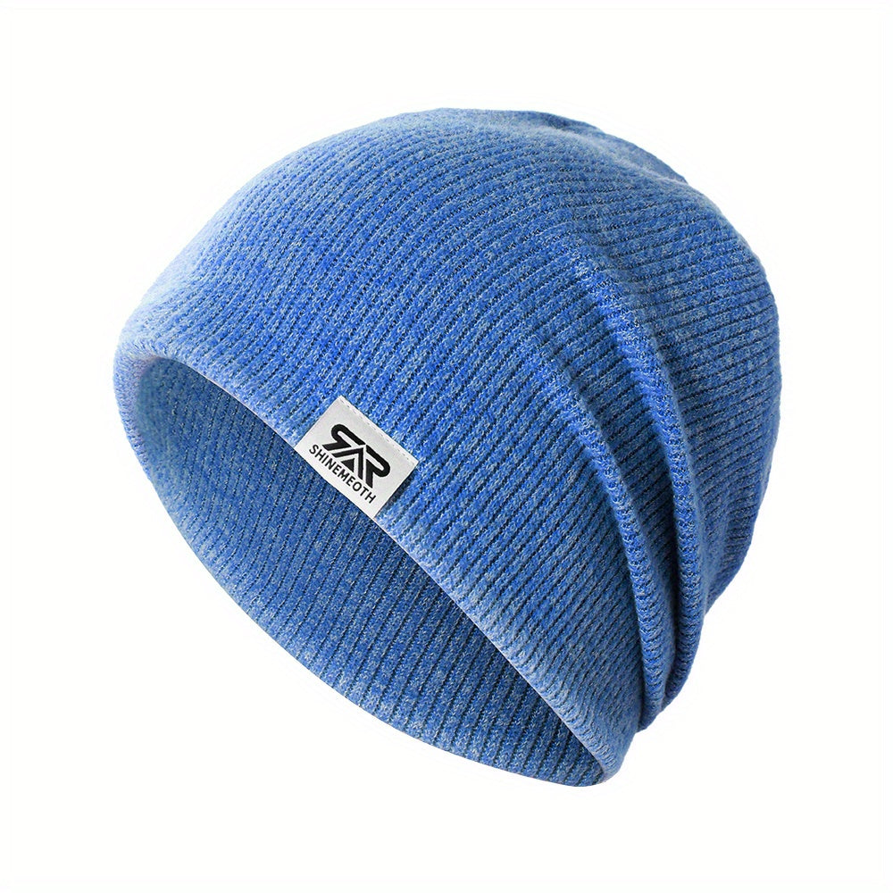 Winter Knitted Beanie Hat Skull Cap Slouch Beanies Women Men