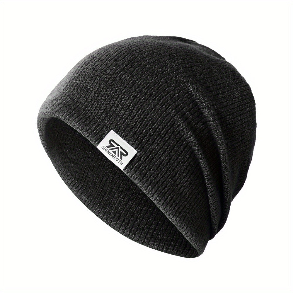Winter Knitted Beanie Hat Skull Cap Slouch Beanies Women Men