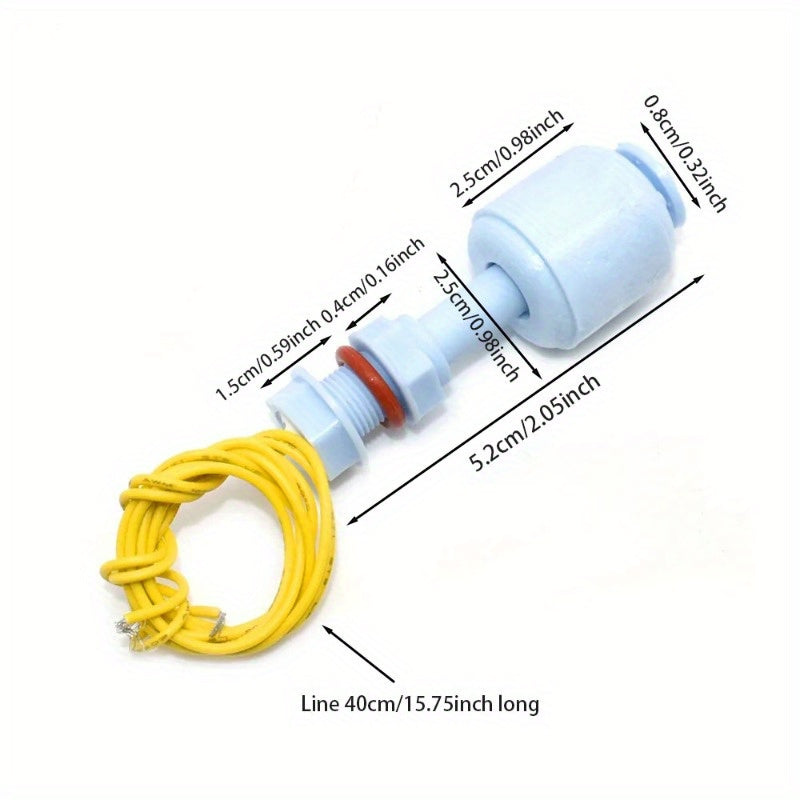 PP Liquid Water Level Sensor Horizontal Float Switch - 52mm