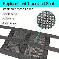 Outdoor Tree Stand Seat Cushion Replacement - Adjustable & Removable