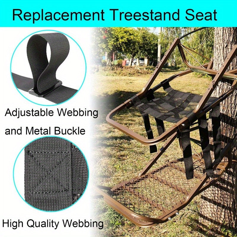 Outdoor Tree Stand Seat Cushion Replacement - Adjustable & Removable